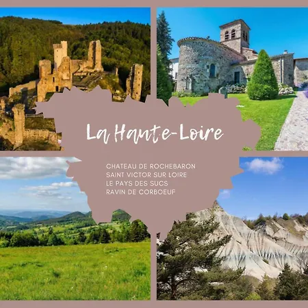 La Velaysienne 5 étoiles Piscine,sauna, Jacuzzi Hébergement de vacances Le Monteil (Haute-Loire)